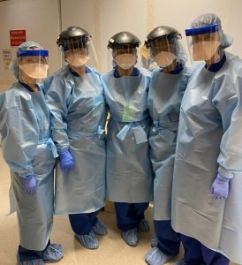 nurses in PPE