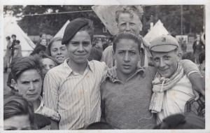 Some of the older Basque Boys - from Poppy Vulliamy photo album, 1937.