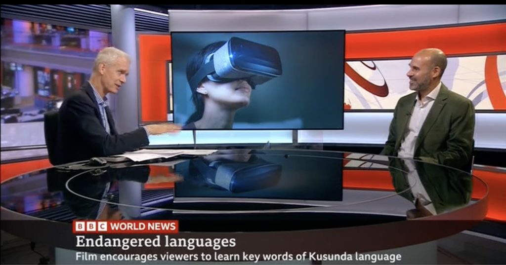 'Reviving Kusunda' on BBC World News